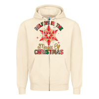 Believe In The Magic Of Christmas Zipper Hoodie | Teevron
