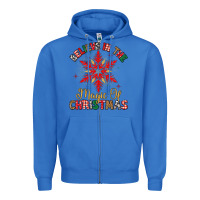 True Royal believe in the magic of christmas Zipper Hoodie - MaliasSmallBusiness