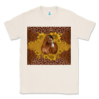 Natural horse Classic Tee - BarkalooDesign