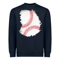 Navy baseball patch Heavyweight Sweatshirt - AdoDesignShop