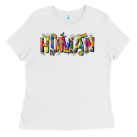 White pride human Ladies Tee - texasbilliewilder