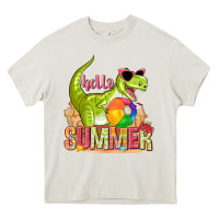 Hello Summer Rex Heavy Core Tee | Teevron