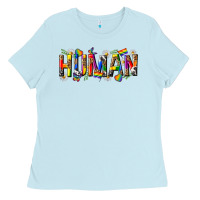 Baby Blue pride human Ladies Tee - texasbilliewilder