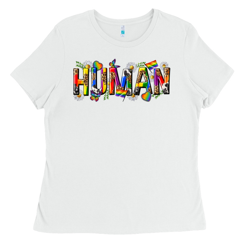 Pride Human Ladies Tee by texasbilliewilder | Teevron