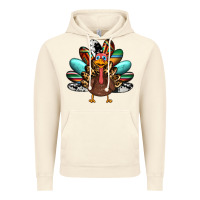 Vintage Artic thanksgiving turkey Vintage Hoodie - RanaPortraitStore