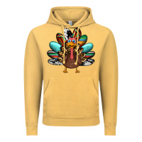 Vintage Mustard thanksgiving turkey Vintage Hoodie - RanaPortraitStore