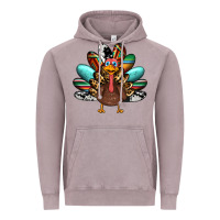 Vintage Zinc thanksgiving turkey Vintage Hoodie - RanaPortraitStore