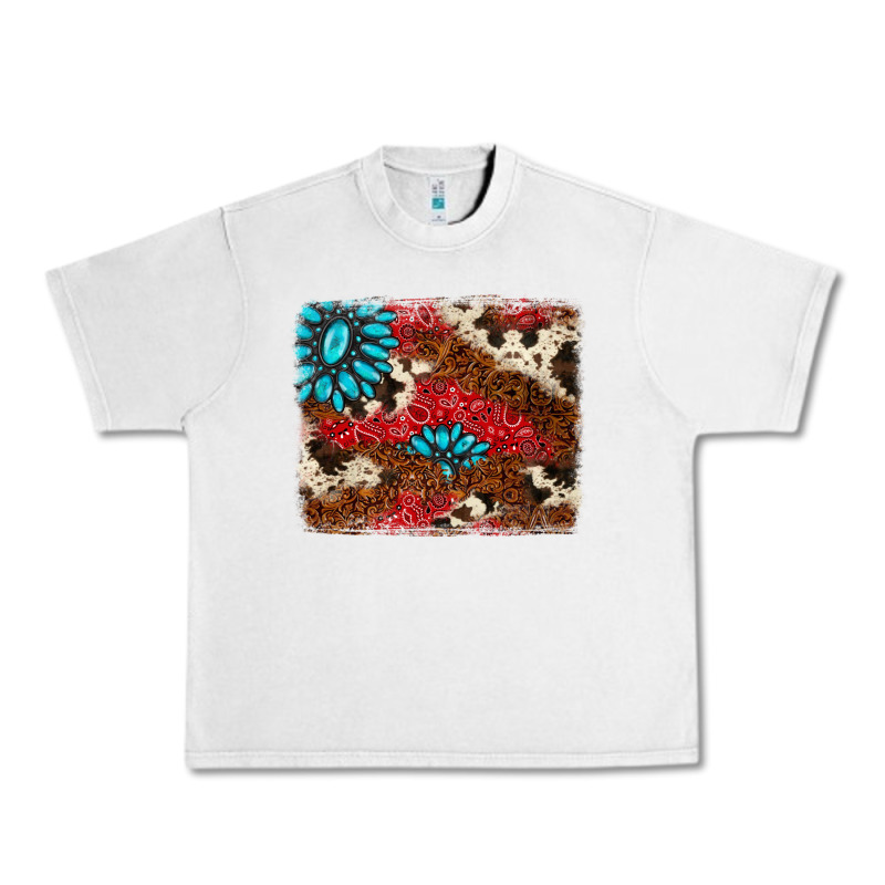 Gemstone Cowhide Background Urban Heavy Tee by AdoDesignShop | Teevron