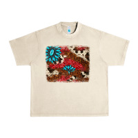 Sandshell gemstone cowhide background Urban Heavy Tee - AdoDesignShop