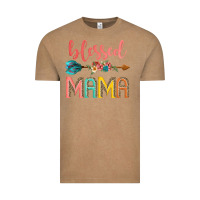 Vintage Coffee blessed mama Vintage Tee - JahusDesignShop