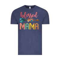 Vintage Denim blessed mama Vintage Tee - JahusDesignShop