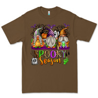 Cacao Spooky Season Gnomes Premium Tee - texasbilliewilder