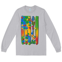 Moon Dust autism american flag Long Sleeve Tee - MaliasSmallBusiness