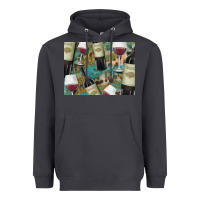 Smoke California Wine with Leopard Background Heavyweight Hoodie - Bettercallsaul