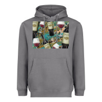 Storm California Wine with Leopard Background Heavyweight Hoodie - Bettercallsaul