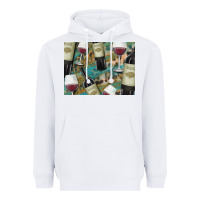 White California Wine with Leopard Background Heavyweight Hoodie - Bettercallsaul