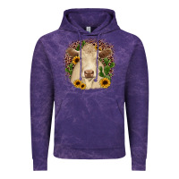 Cloud Purple charolais leopard cactus sunflower Vintage Hoodie - JahusDesignShop