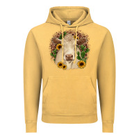 Vintage Mustard charolais leopard cactus sunflower Vintage Hoodie - JahusDesignShop