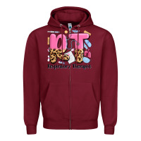 Burgundy respiratory therapist Zipper Hoodie - MaliasSmallBusiness