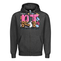Charcoal Heather respiratory therapist Zipper Hoodie - MaliasSmallBusiness