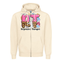 Sandshell respiratory therapist Zipper Hoodie - MaliasSmallBusiness