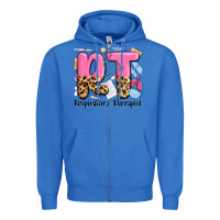True Royal respiratory therapist Zipper Hoodie - MaliasSmallBusiness