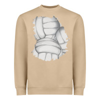 Mushroom 2 volleyball patch Heavyweight Sweatshirt - AdoDesignShop