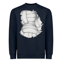 Navy 2 volleyball patch Heavyweight Sweatshirt - AdoDesignShop