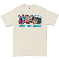 Bone peace love racing Premium Tee - AdoDesignShop