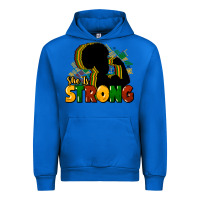 Cobalt She is strong Black History Urban Hoodie - HowdyJamesFarm