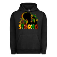 Pigment Black She is strong Black History Urban Hoodie - HowdyJamesFarm