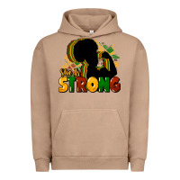 Pigment Burro She is strong Black History Urban Hoodie - HowdyJamesFarm