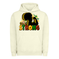 Pigment Pistachio She is strong Black History Urban Hoodie - HowdyJamesFarm