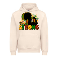 Sandshell She is strong Black History Urban Hoodie - HowdyJamesFarm