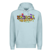 Blue Mist MA Medical Assistant Mardi Gras Premium Hoodie - NancyCooperArtShop