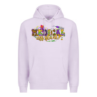 Lilac MA Medical Assistant Mardi Gras Premium Hoodie - NancyCooperArtShop