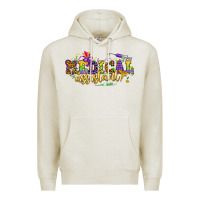 Oatmeal Heather MA Medical Assistant Mardi Gras Premium Hoodie - NancyCooperArtShop