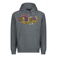 Rock MA Medical Assistant Mardi Gras Premium Hoodie - NancyCooperArtShop