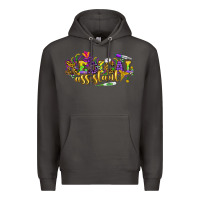 Smoke MA Medical Assistant Mardi Gras Premium Hoodie - NancyCooperArtShop