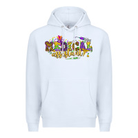 White MA Medical Assistant Mardi Gras Premium Hoodie - NancyCooperArtShop
