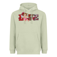 Valentine's Day Cupid Sunflowers Love Heavyweight Hoodie | Teevron
