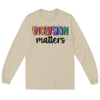 Mushroom ınclusion matters Long Sleeve Tee - MaliasSmallBusiness