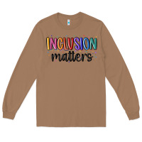 Toasted Coconut ınclusion matters Long Sleeve Tee - MaliasSmallBusiness