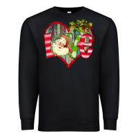 Black Love Christmas Santa Premium Sweatshirt - Bettercallsaul