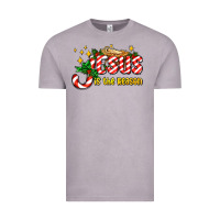 Vintage Zinc jesus is the reason with christmas candy ado Vintage Tee - AdoDesignShop