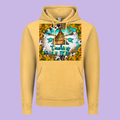 Teaching My Tribe Tumbler Vintage Hoodie Designed By Bundleandbundleshop