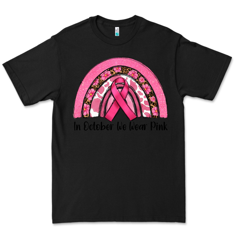 In October We Wear Pink Premium Tee by RanaPortraitStore | Teevron