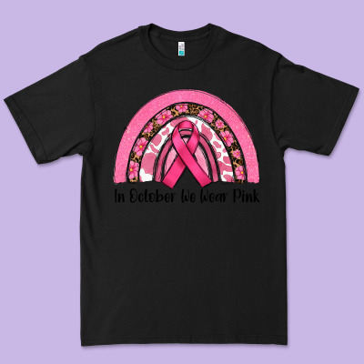 In October We Wear Pink Premium Tee Designed By Ranaportraitstore