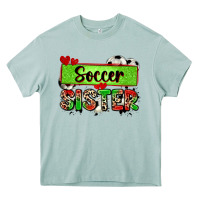 Arona soccer sister with leopard Heavy Core Tee - Zillion Design Studio