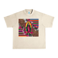 Sandshell our lady of guadalupe serape background tumbler Urban Heavy Tee - Artiststas